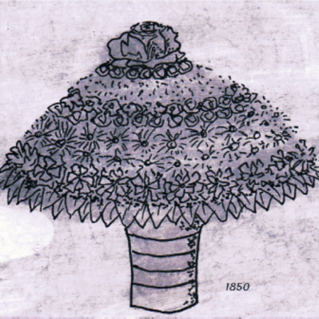 Zeichnung von Blumenstrauß